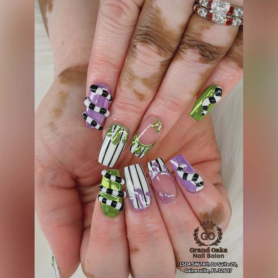 Nail design by Grand Oaks Nail Salon